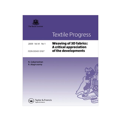 [预订]Weaving of 3D Fabrics: A Critical Appreciation of the Developments 9781138458833