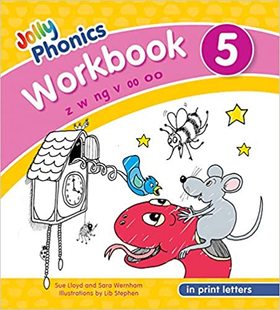 American Edition Phonics Print Jolly Workbook English Letters 预订