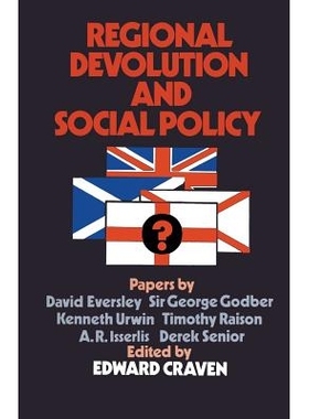 预订 Regional Devolution and Social Policy: 9781349027354