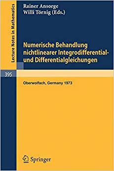 【预订】Numerische Behandlung nichtlinearer Integrodifferential- und Differentialgleichungen 9783540068327