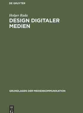 【预订】Design digitaler Medien 9783484371149