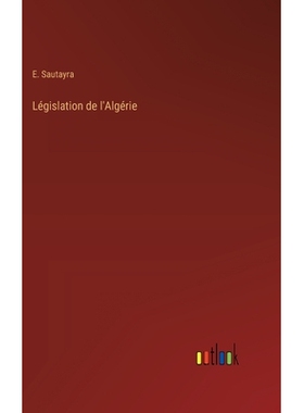 预订 Législation de l’Algérie: 9783385010635