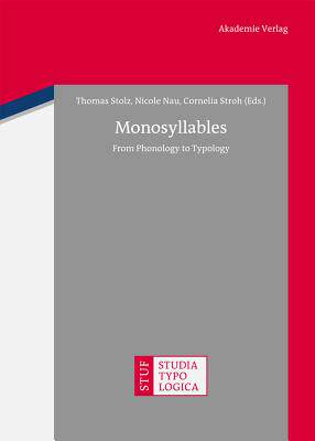 【预订】Monosyllables 9783050059259