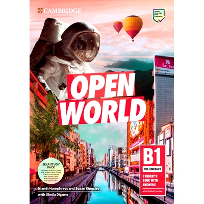 预订 Open World Preliminary Self Study Pack (Sb W Answers W Online Practice and WB W Answers W Audio Download and Class