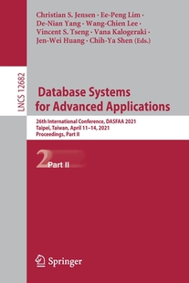 【预订】Database Systems for Advanced Applications 9783030731960