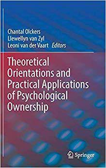 【预售】Theoretical Orientations and Practical Applications of Psychological Ownership