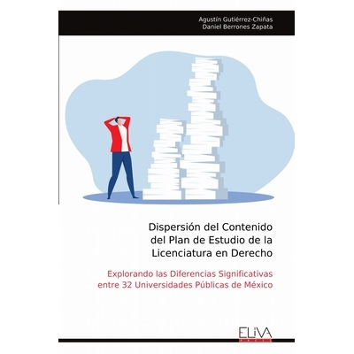 预订 Dispersión del Contenido del Plan de Estudio de la Licenciatura en Derecho: 9789999324786