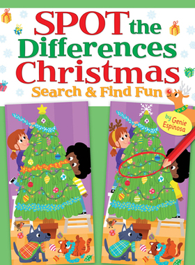 【预订】Spot the Differences Christmas: Search & Find Fun