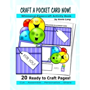 Whimsical 9781523497683 Book Activity Papercraft Now Card Pocket Craft 预订