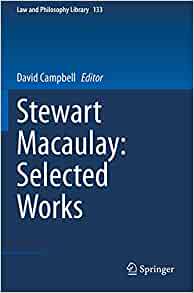 【预订】Stewart Macaulay: Selected Works 9783030339326