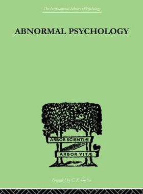 【预订】Abnormal Psychology