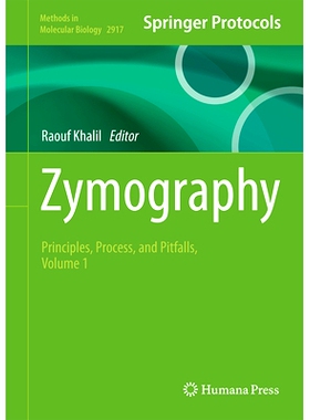 预订 Zymography: Principles, Process, and Pitfalls, Volume 1 酶谱分析法：原理、流程与注意事项 第1卷: 9781071644775