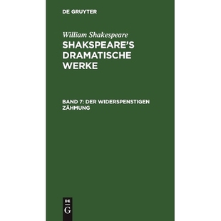 Nichts. Der Lärmen 预订 Die Irrungen Zähmung der Widerspenstigen 9783112634394 Viel Comödie