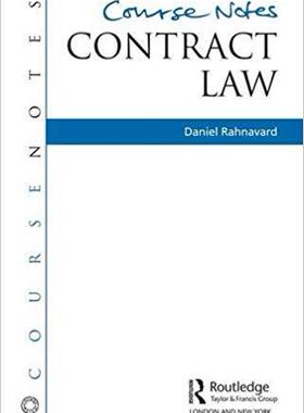 【预售】Course Notes: Contract Law