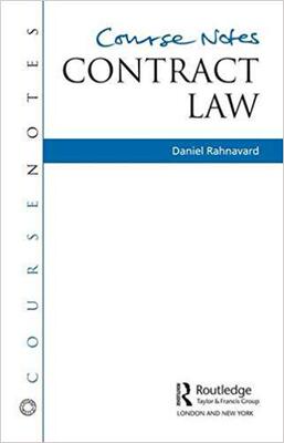 【预售】Course Notes: Contract Law