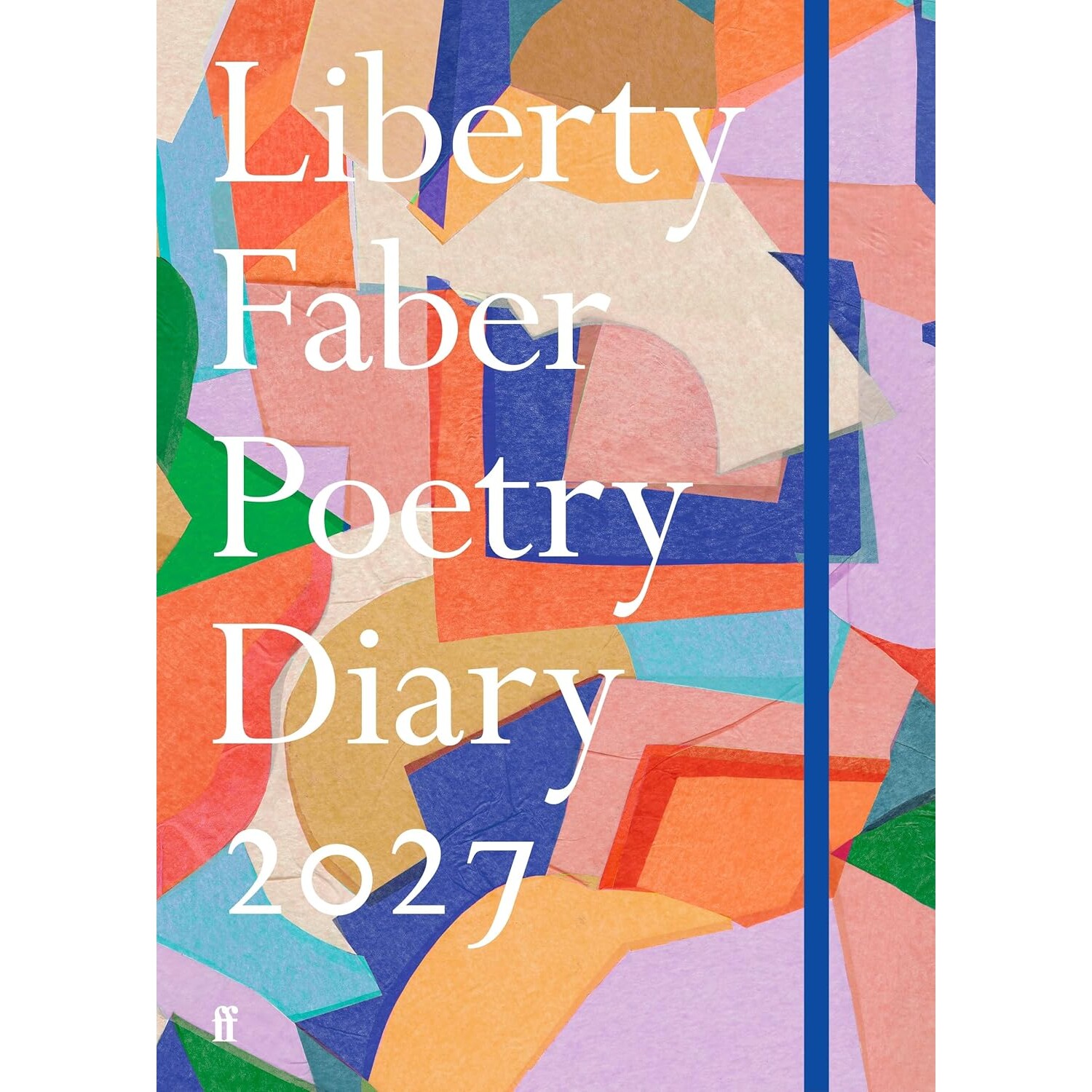 预售 利伯缇百纹样 2027年手帐本 Faber经典英文诗歌 进口文创 笔记本记事本 英文原版 Liberty Faber Poetry Diary 2027