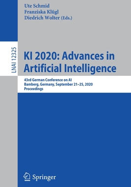 【预订】KI 2020: Advances in Artificial Intelligence