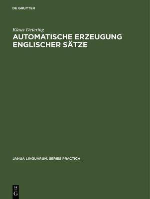 【预订】Automatische Erzeugung englischer Sätze 9783110999921