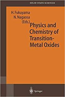 and Chemistry Oxides 预订 9783642642319 Metal Physics Transition