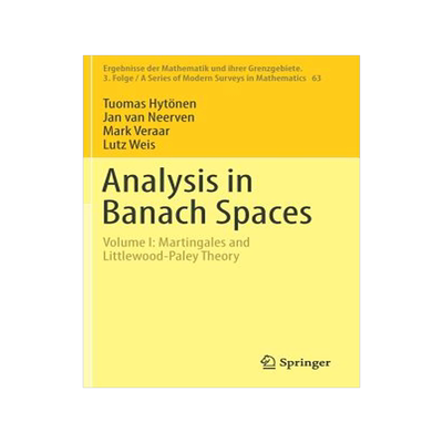 预订 Analysis in Banach Spaces