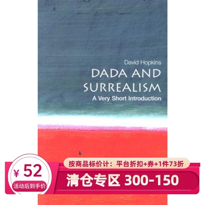 预订 Dada and Surrealism: A Very Short Introduction