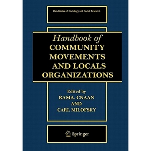 Community Movements 社区运动与地方组织手册 Handbook 9780387329321 Organizations Local 预订 and
