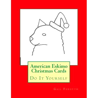 预订 American Eskimo Christmas Cards: Do It Yourself: 9781515380177
