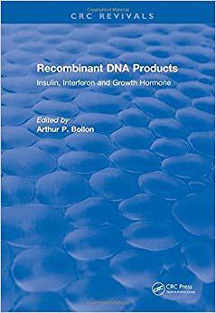 【预售】Recombinant DNA Products: Insulin, Interferon and Growth Hormone