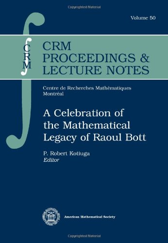 【预售】A Celebration of the Mathematical Legacy of Raoul Bott 书籍/杂志/报纸 原版其它 原图主图