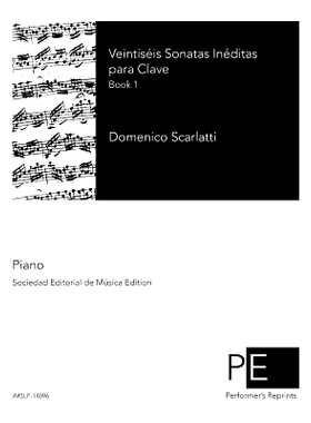 预订 Veintiseis Sonatas Ineditas Para Clave: 9781507728109