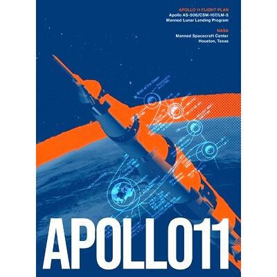 预订 Apollo 11 Flight Plan: Relaunched: 9798986701806