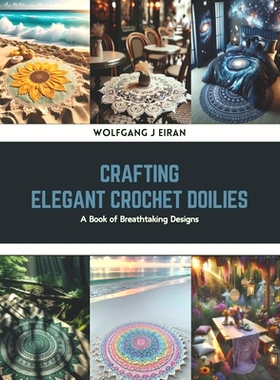 预订 Crafting Elegant Crochet Doilies: A Book of Breathtaking Designs: 9798320853215