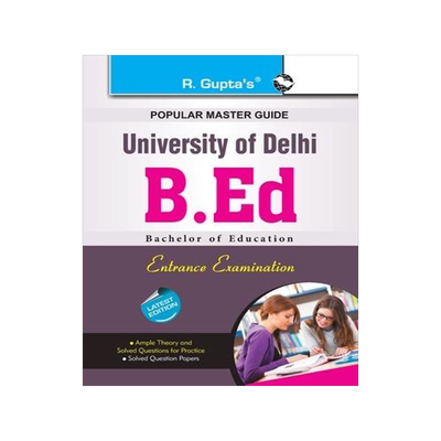 [预订]Delhi University B.Ed. Entrance Exam Guide 9789350125632