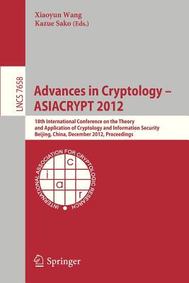 【预订】Advances in Cryptology -- ASIACRYPT 2012