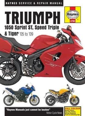 [预订]Triumph 1050 Sprint ST, Speed Triple  &  Tiger  (05 - 15) 9781785213564