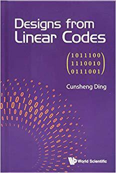 【预售】Designs from Linear Codes