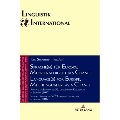 预订 Sprache(n) für Europa. Mehrsprachigkeit als Chance / Language(s) for Europe. Multilingualism as a Chance: Auswahl