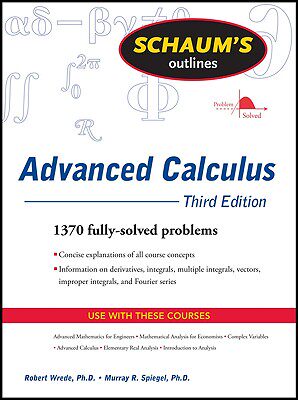 英文原版 高等微积分概论，第三版 Schaum’s Outlines Advanced Calculus