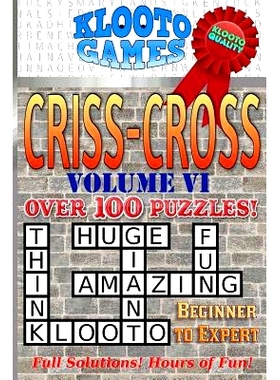 预订 KLOOTO Games CrissCross Volume VI: 9781985324299