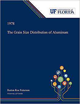【预售】The Grain Size Distribution of Aluminum