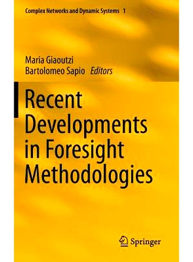 预订 Recent Developments in Foresight Methodologies 预见方法的*发展: 9781461452140