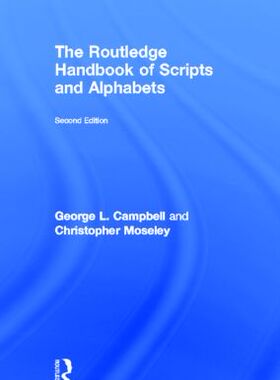 【预订】The Routledge Handbook of Scripts and Alphabets
