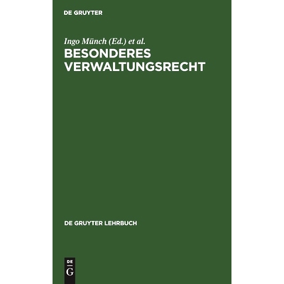 预订 Besonderes Verwaltungsrecht: 9783111271620