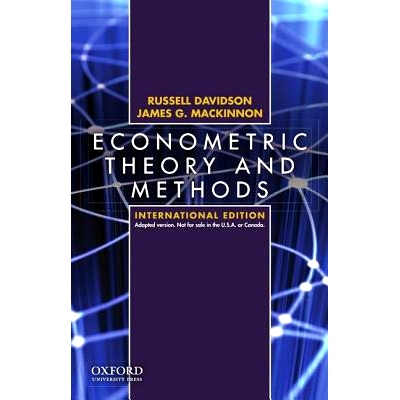 Econometric Theory and Methods 计量经济学理论与方法