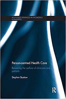 【预售】Person-Centred Health Care: Balancing the Welfare of Clinicians and Patients