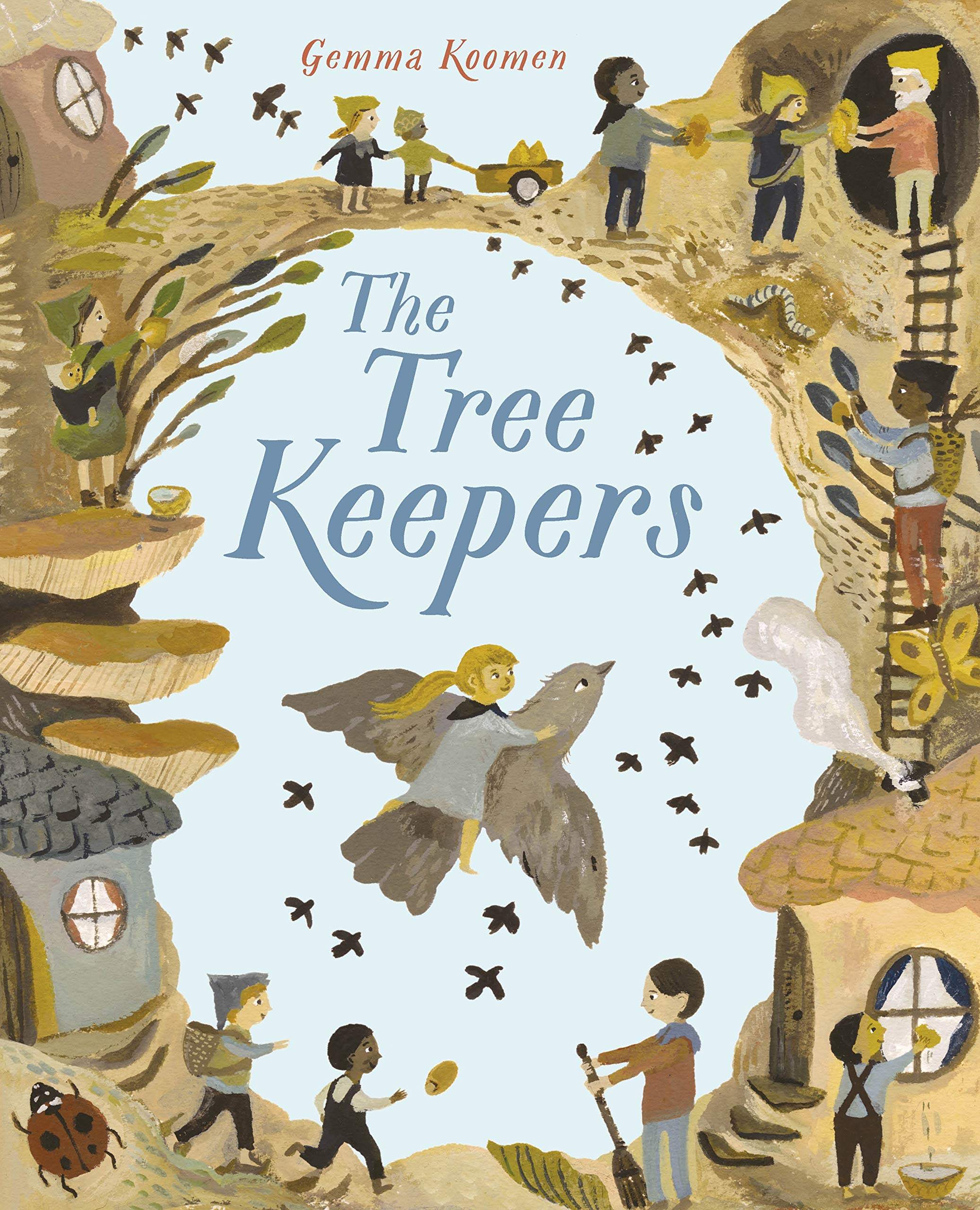 英文原版 树的守护者 gemma koomen 插画绘本 the tree keepers