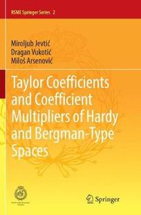 Spaces Coefficients Type Bergman Hardy Multipliers Coefficient and Taylor 预订
