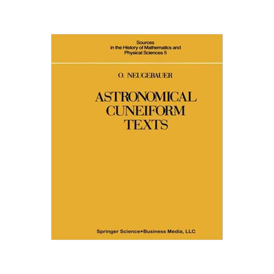 预订 Astronomical Cuneiform Texts