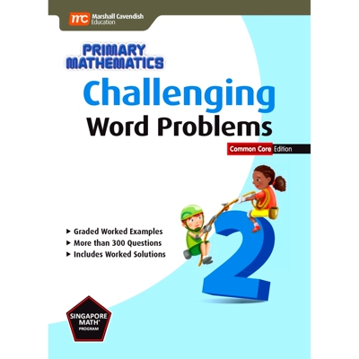 现货 Primary Maths Challenging Word P2 CC 美版新加坡数学 符合CCSE大纲 基于CPA教学法 进口原版