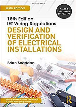 【预订】18th Edition IET Wiring Regulations: Design and Verification of Electrical Installations, 9th ed